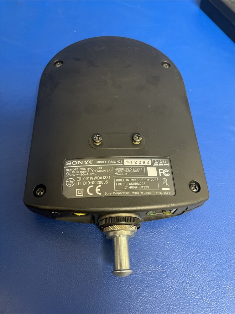 ORIGINAL Sony - RMU01 - Digital Wireless Remote Control Unit / W ADAPTER