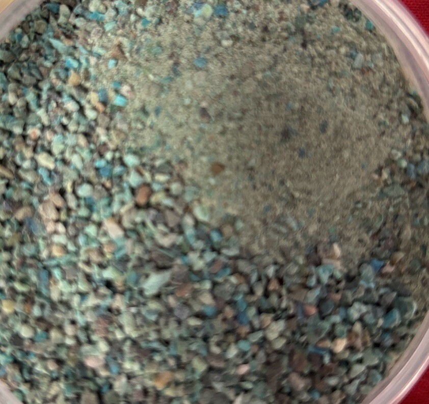 Chrysocolla Crystal SAND 6 OZ (180 gm)