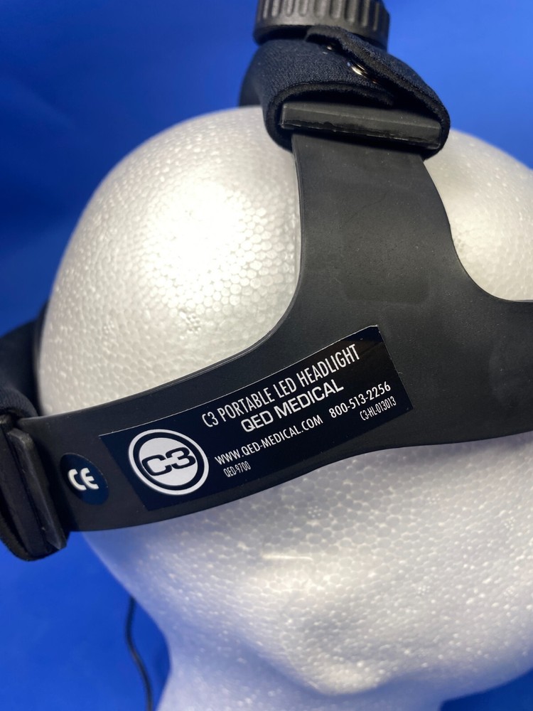QED C3 LED Portable Surgical Headlight System & Case