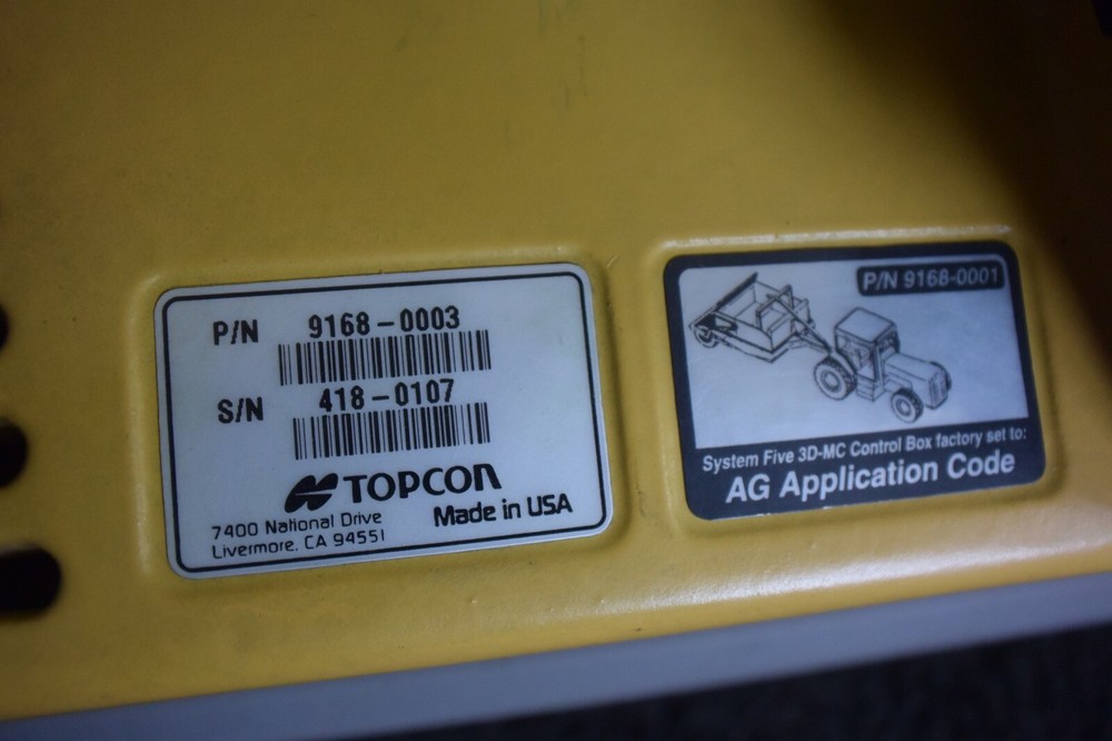 Topcon AGS Control Panel Model 9168 with Options CLEAN!!!!