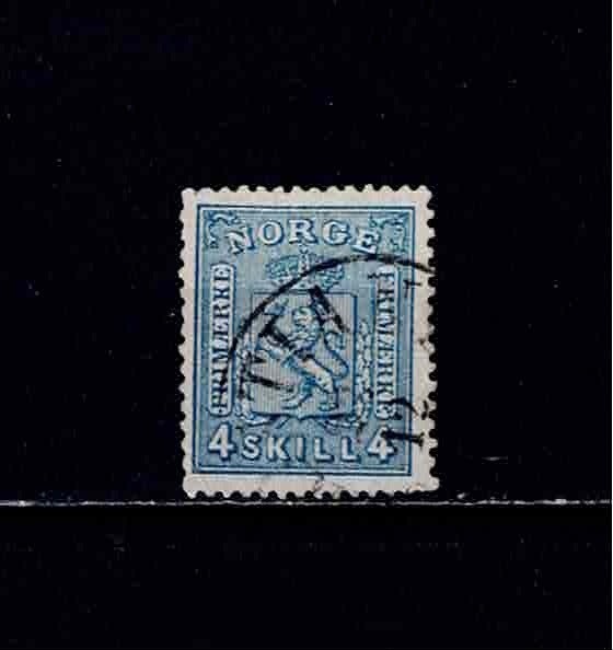 Norway   Sc# 14  Used    Cat Val $15