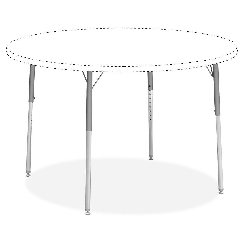 Lorell Classroom Activity Table Standard Height Adjustable Leg Kit (llr-99926)