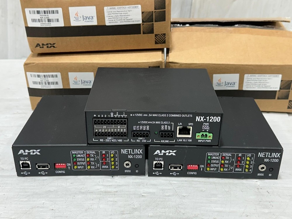 AMX NX-1200 NetLinx Integrated Controller #6099-E (One)