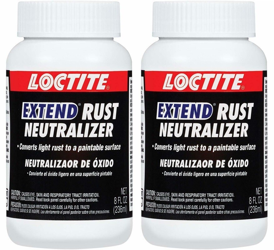 2~ Loctite Extend 8 oz Rust Neutralizer Converts Light Rust to Paintable Surface