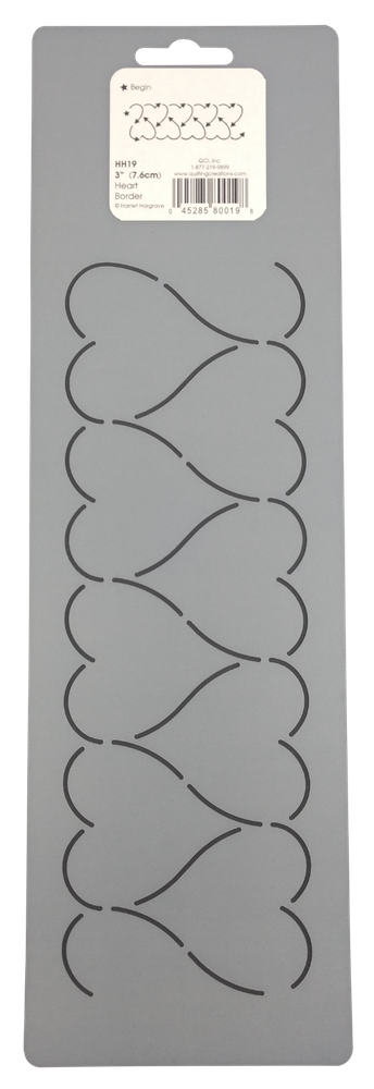 Stencil Quilting Border Stencils 2 Heart Design Quilt Borders Patterns Templates