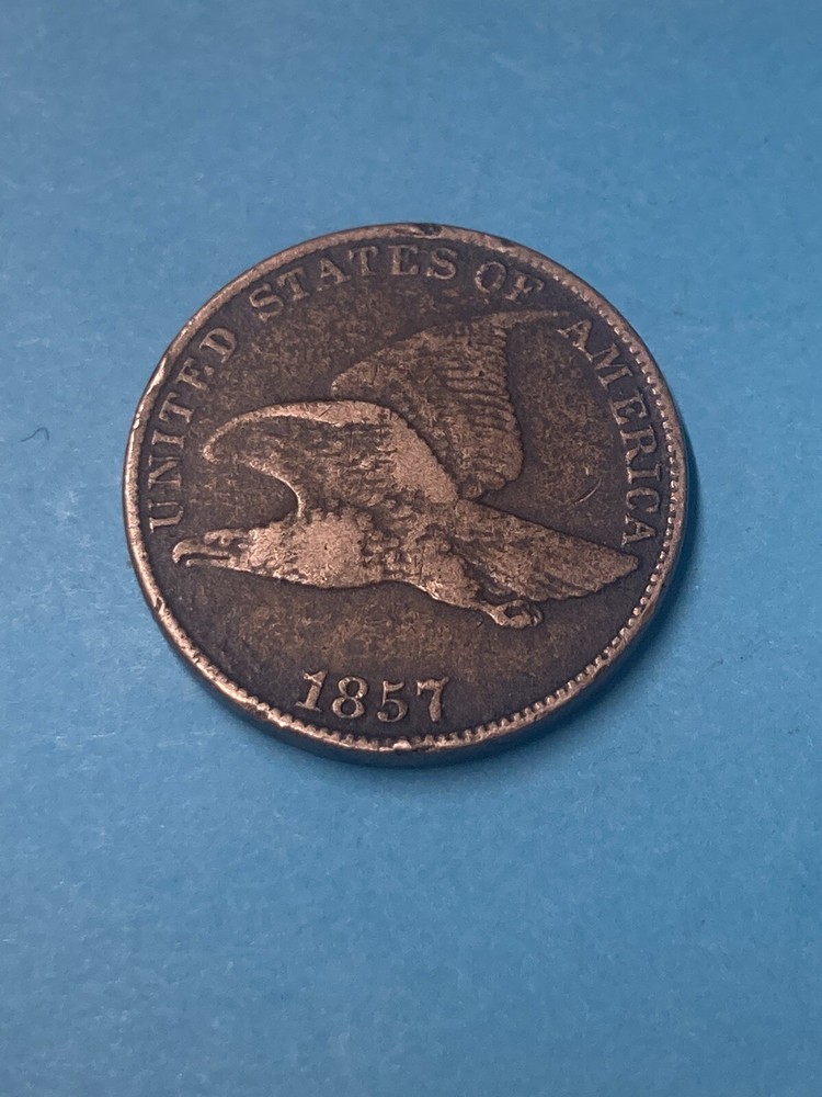 1857 Flying Eagle Cent - VF - As Shown! (#0193)