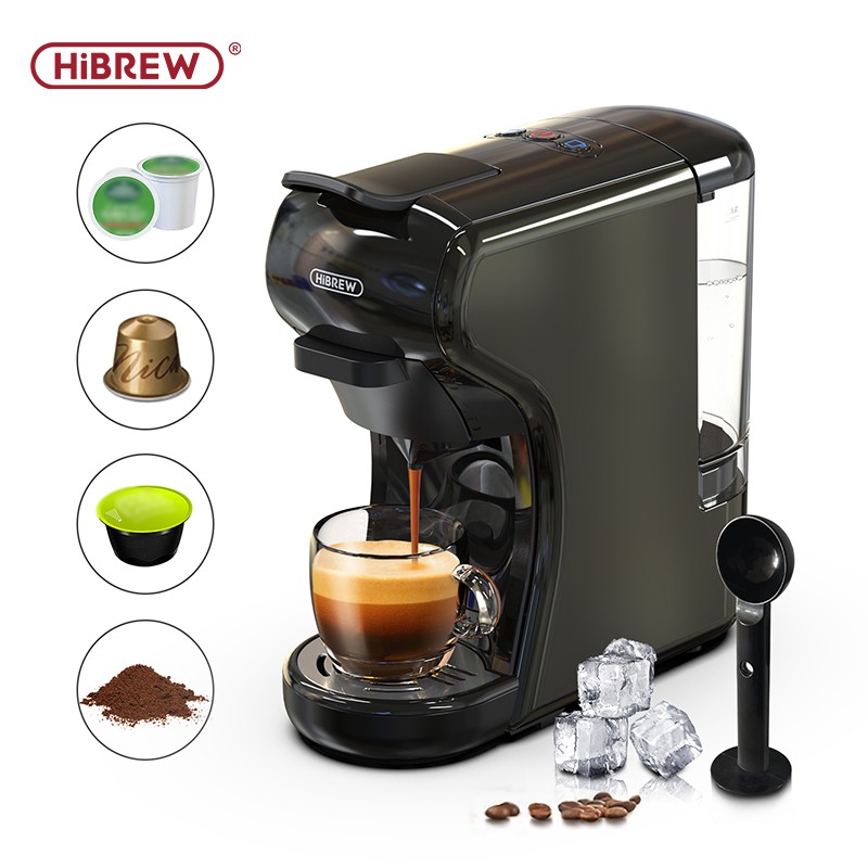 HiBREW 4-in-1 Automatic Coffee Machine Multiple Capsule System Hot & Cold Coffee