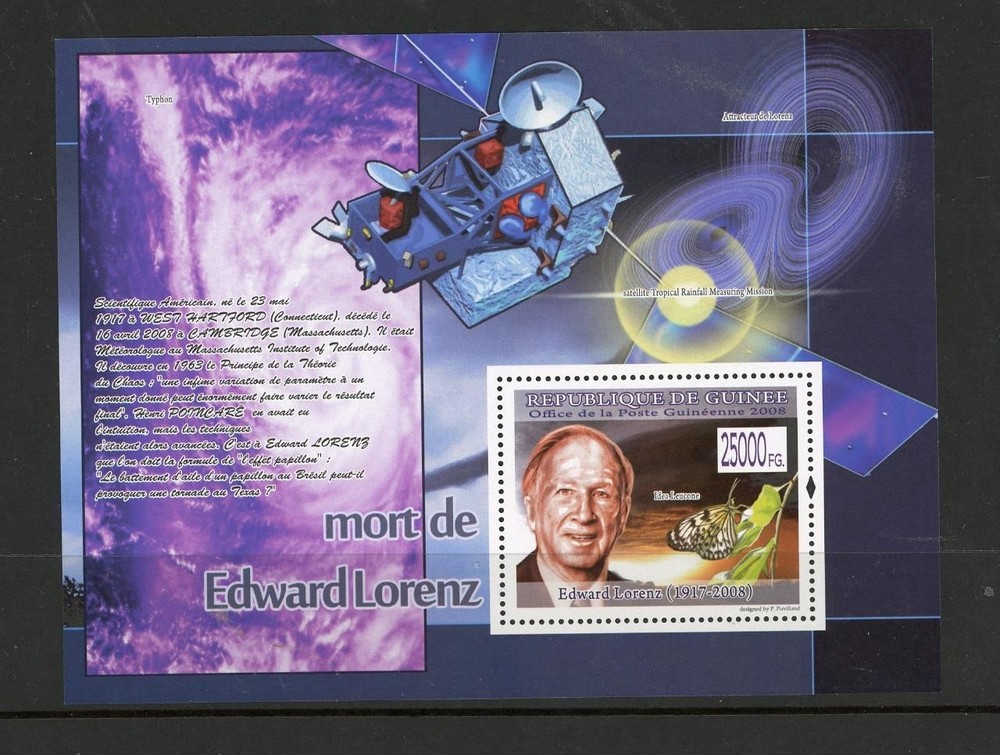 Guinea 2008 MS A Space Scientist   Lorenz  MNH