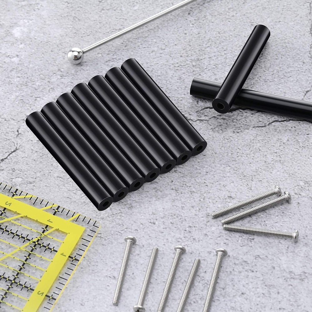 64 Pieces Electrical Outlet Spacers Box Extender Kit Black