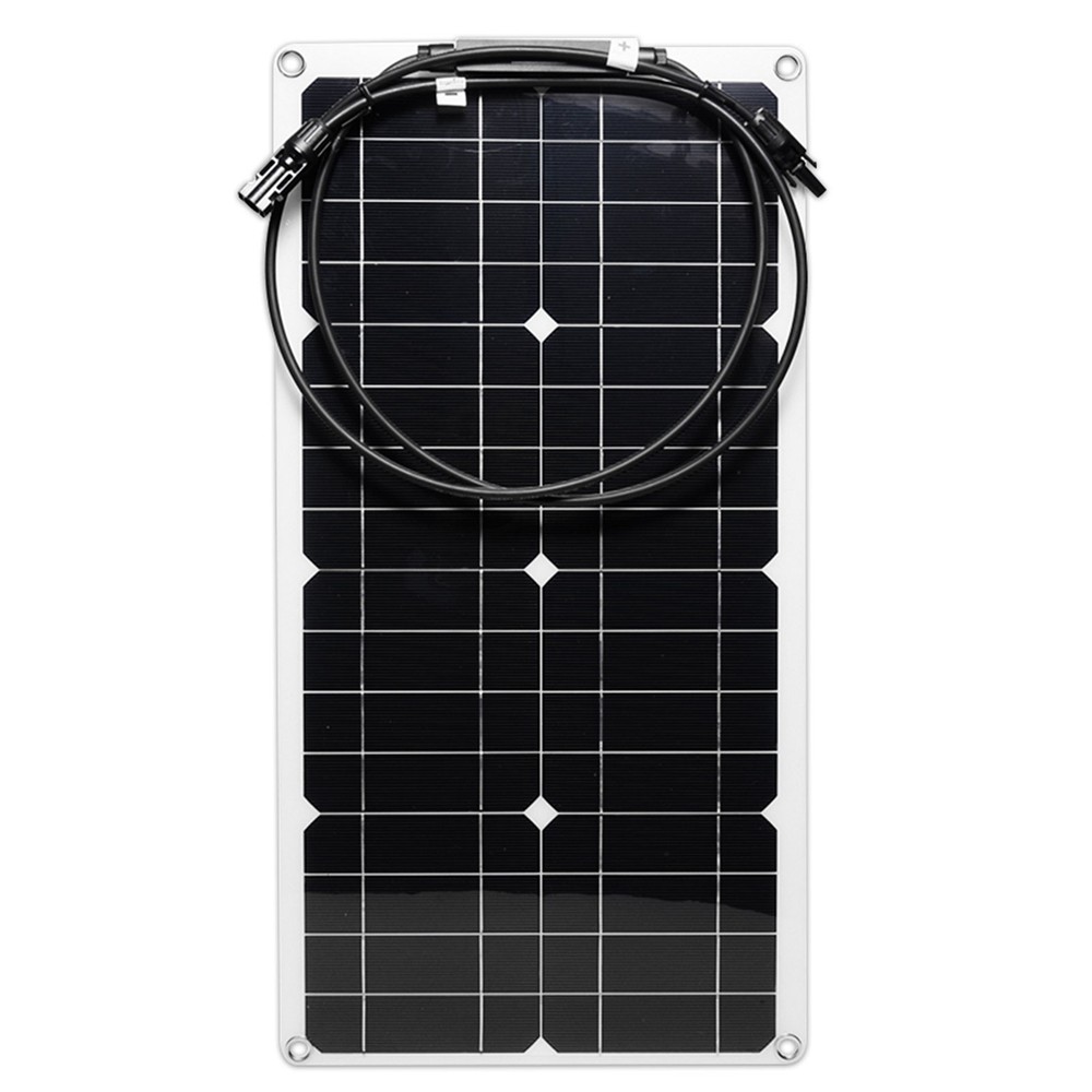 SOECOPO 6000W Solar System Kit Flexible Panel 100A Controller, 12V DC to 110V