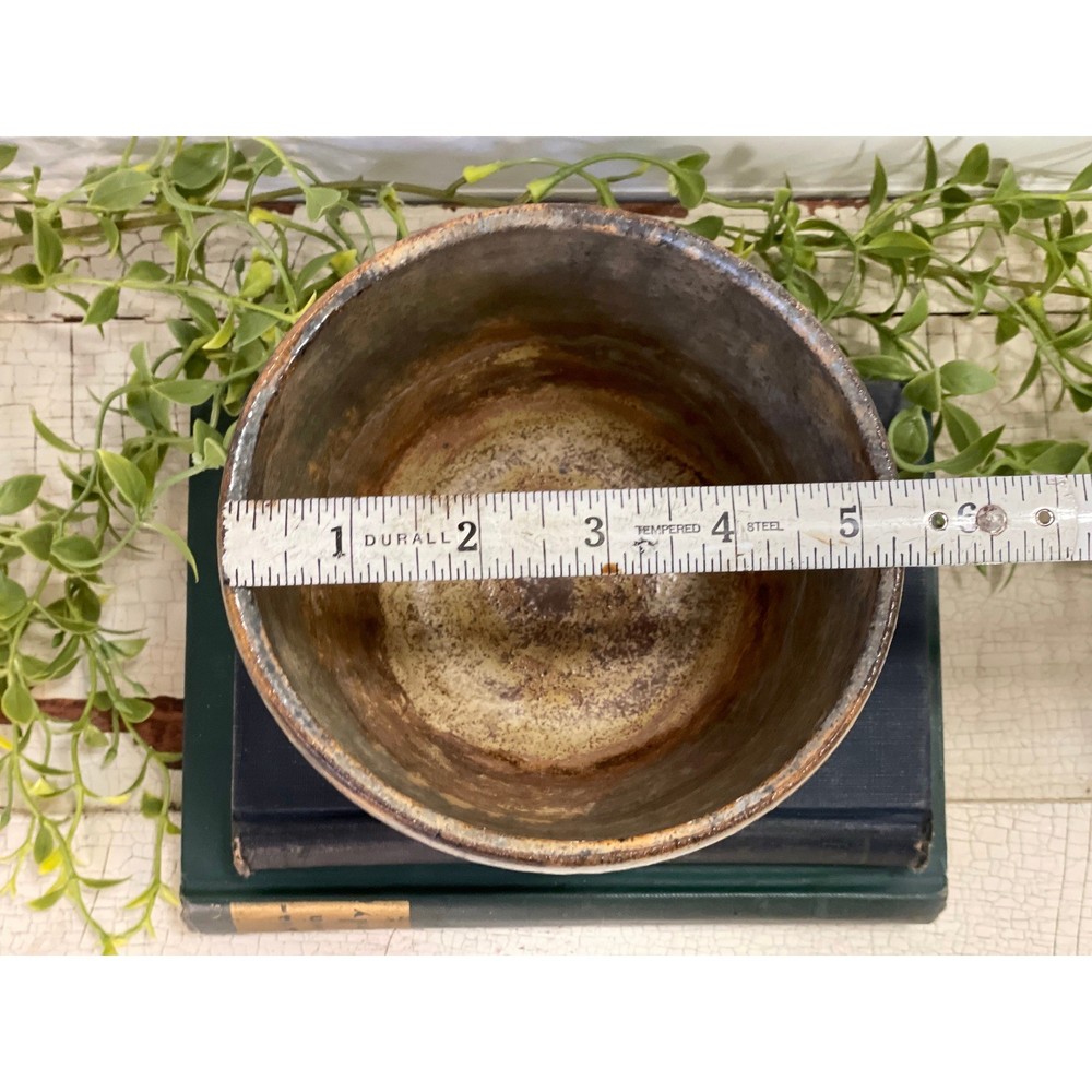 MCM planter studio pottery: Earth colors