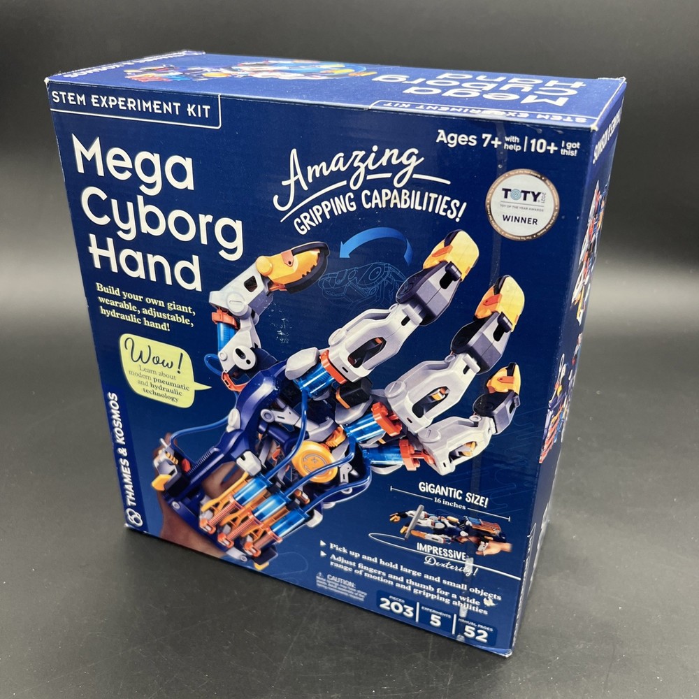 Thames & Kosmos Mega Cyborg Hand STEM Experiment Kit -A