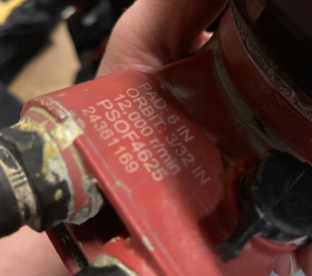 Snap On PSOF 4625 Finishing Sander