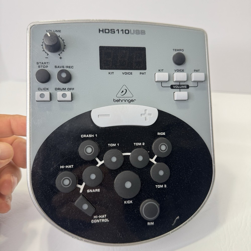 BEHRINGER HDS110USB Electronic Drum Module READ