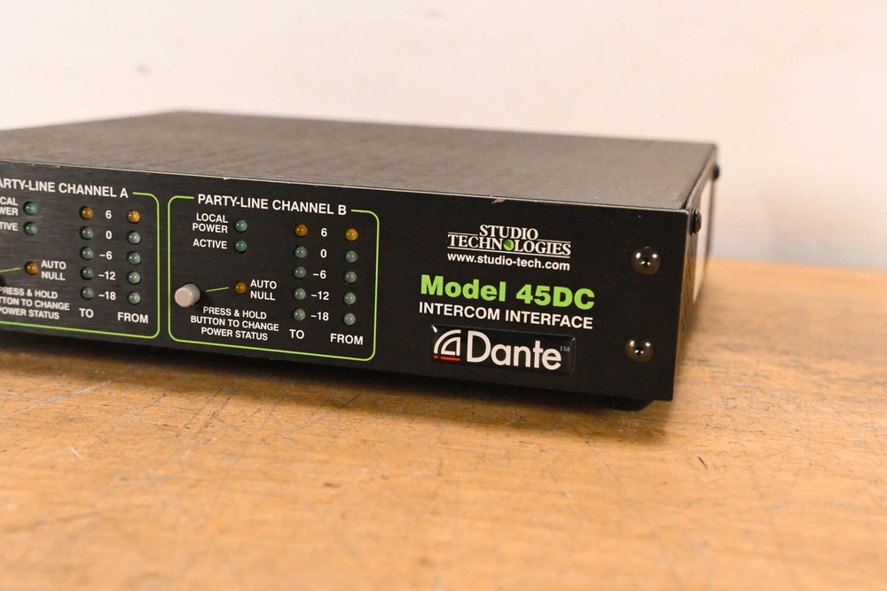 Studio Technologies 45DC Dante Intercom Interface (NO PSU) CG01SP7