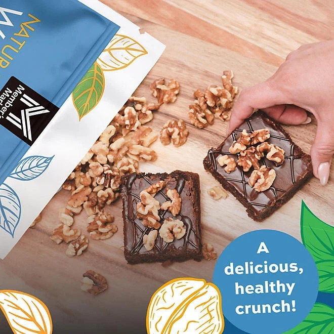6-pack Member's Mark Natural Shelled Walnuts (3 lbs.)