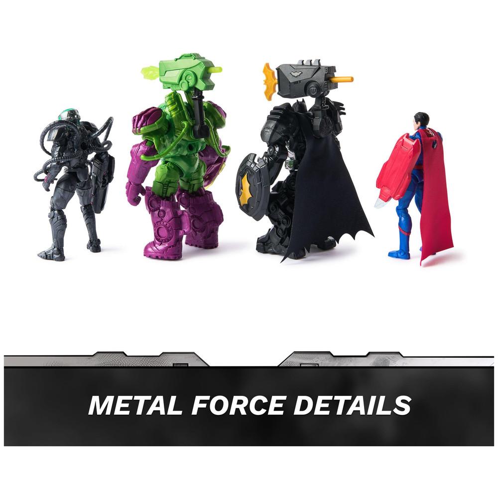 DC Comics, Metal Force Team Up Brainiac and Lex Luthor vs 1, Multicolor