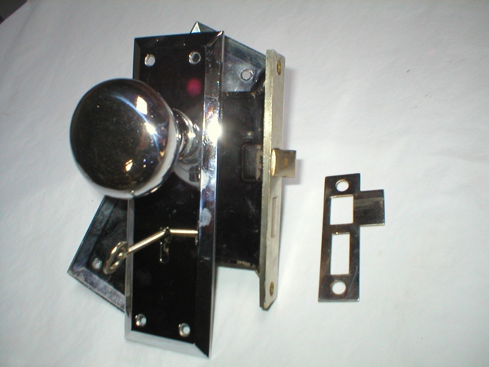 Antique Chrome Door hardware