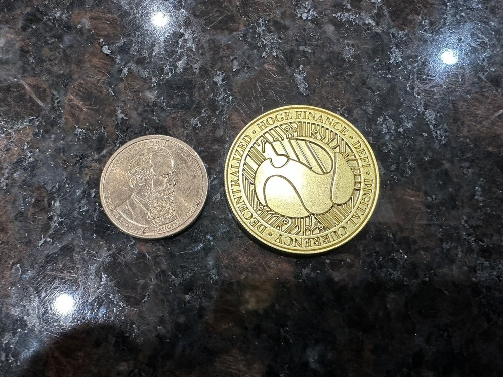 Hoge Cryptocurrency Commemorative Collector Coin