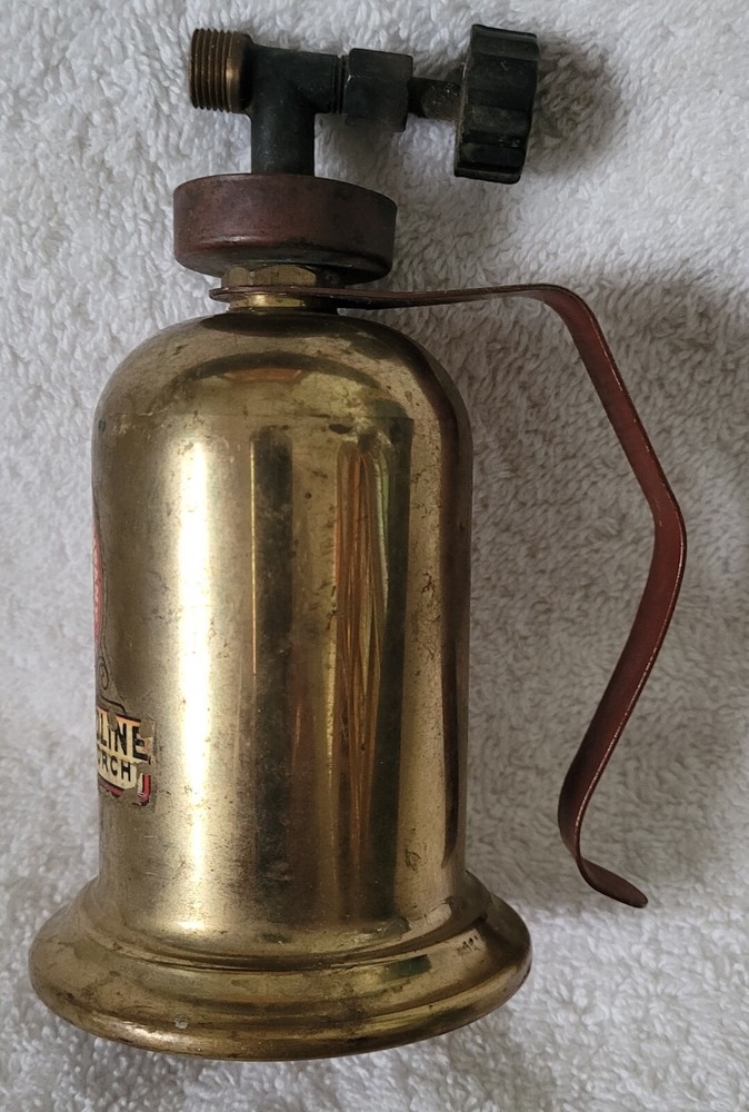 Old Lenk Gasoline Blotorch From Boston Massachusetts