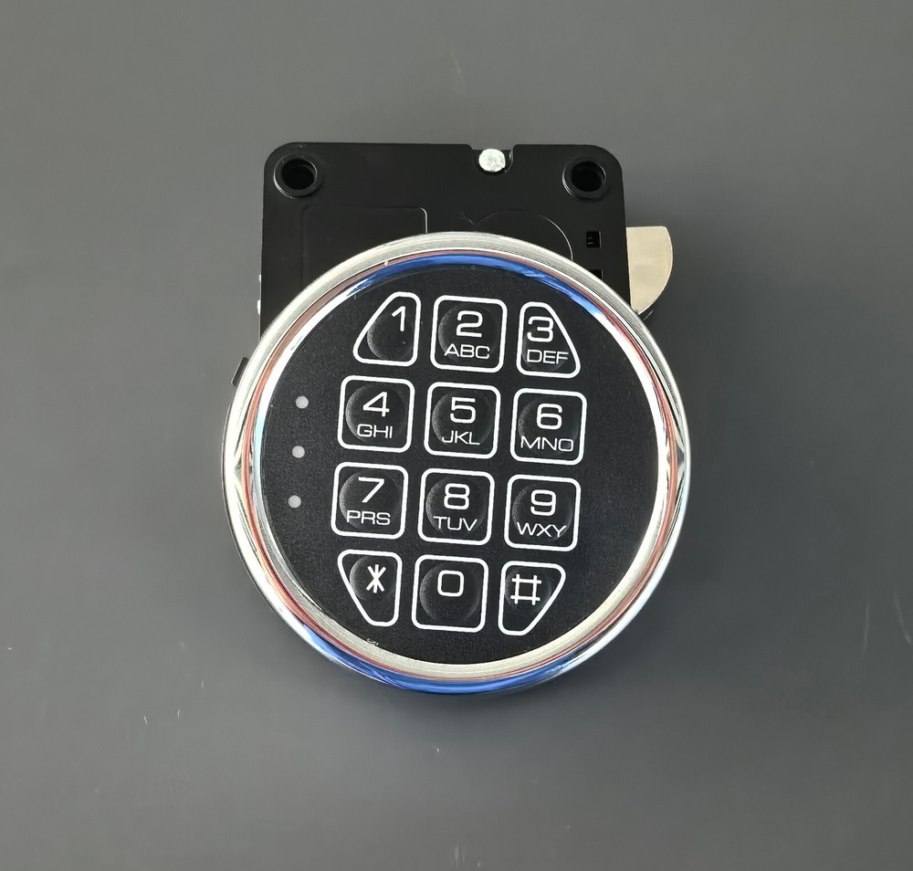 Gun Safe Lock Replacement Swingbolt Lock Chrome Digital Keypad Electronic Lock