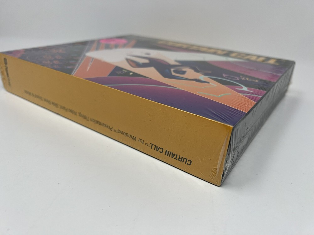 Curtain Call for Windows Operating System Rare Collectible Software Zuma Group