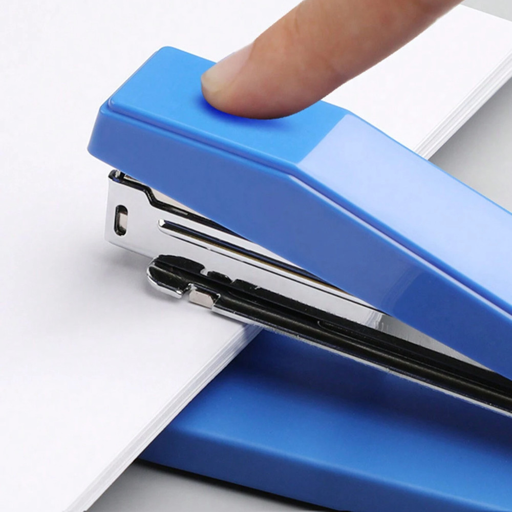 360 Rotatable Desktop Stapler 500pc Staple Pins Heavy Duty Stapler Classroom