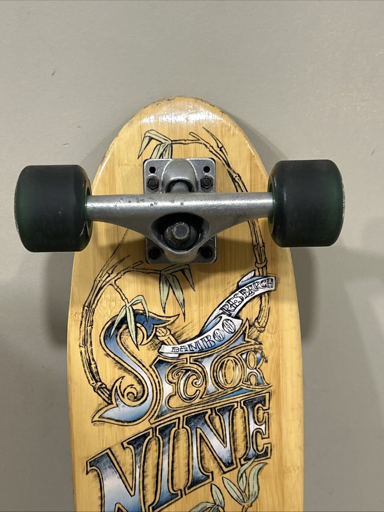 Sector Nine Bamboo Research & #9 Pool Ball Longboard 26.5”