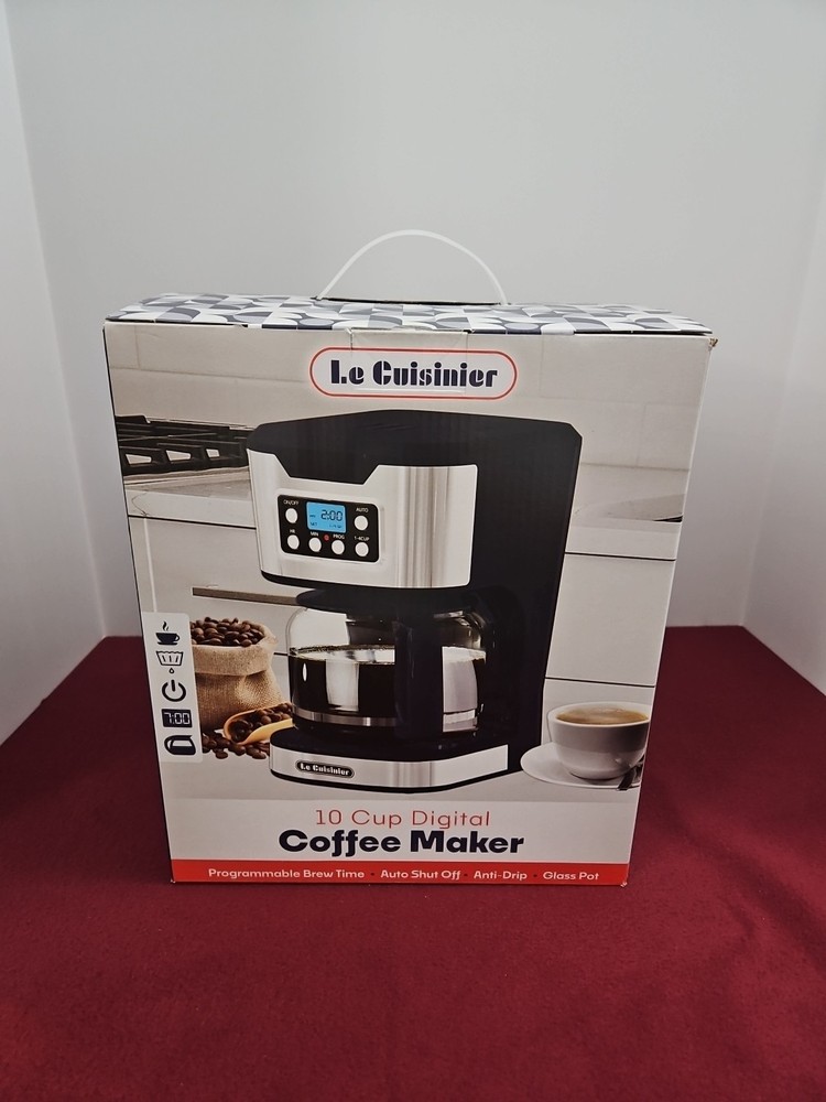 Le Cuisinier 10 Cup Digital Coffee Maker