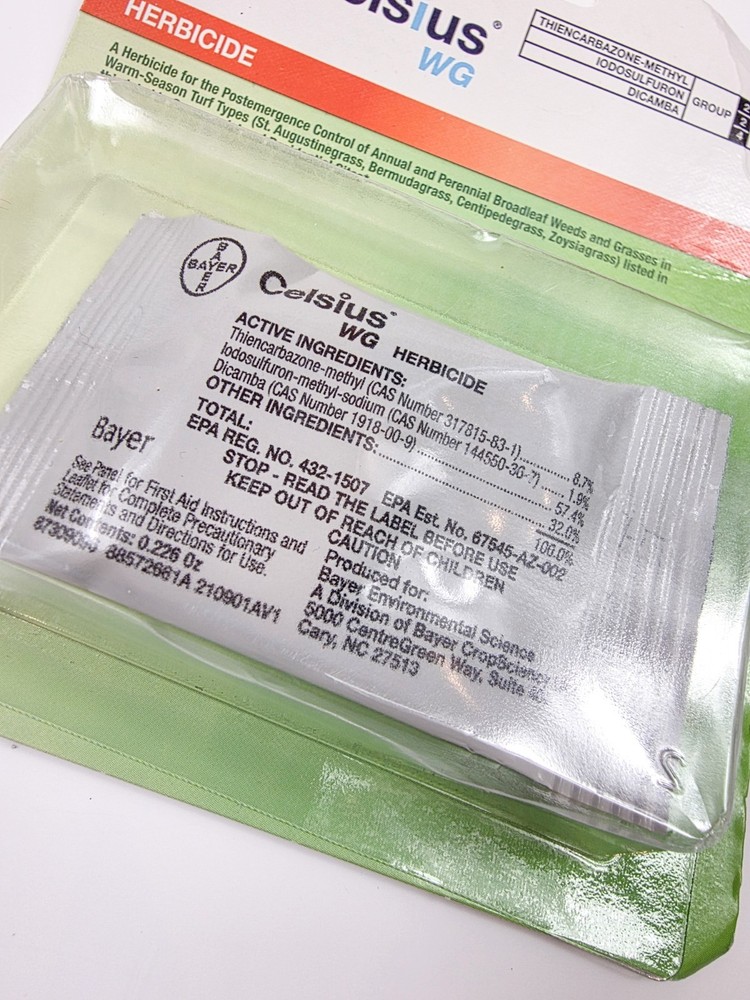 Bayer Celsius WG Single Dose 0.226 oz Easy Mix Packet - Post Emerge Weed Control