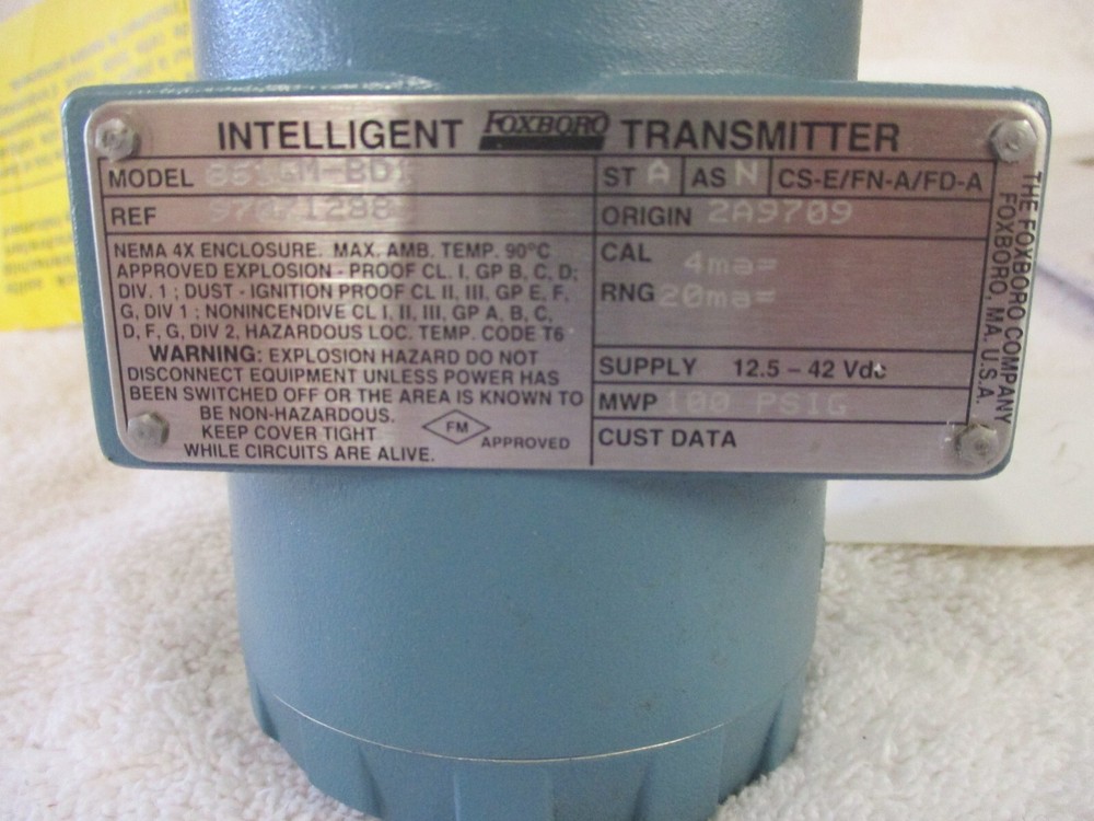 NIB FOXBORO Intelligent Transmitter 861GM-BD1