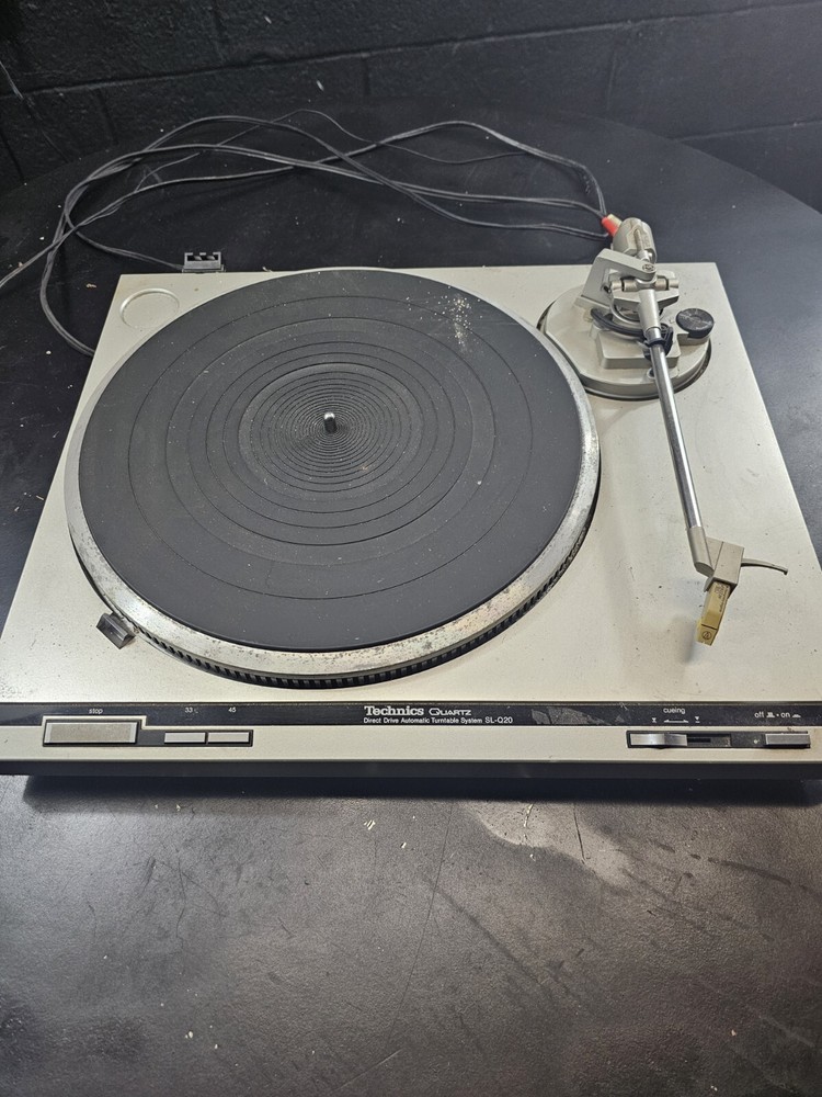 Technics SL-Q20 Direct Drive Automatic Turntable Works Tester Quatz