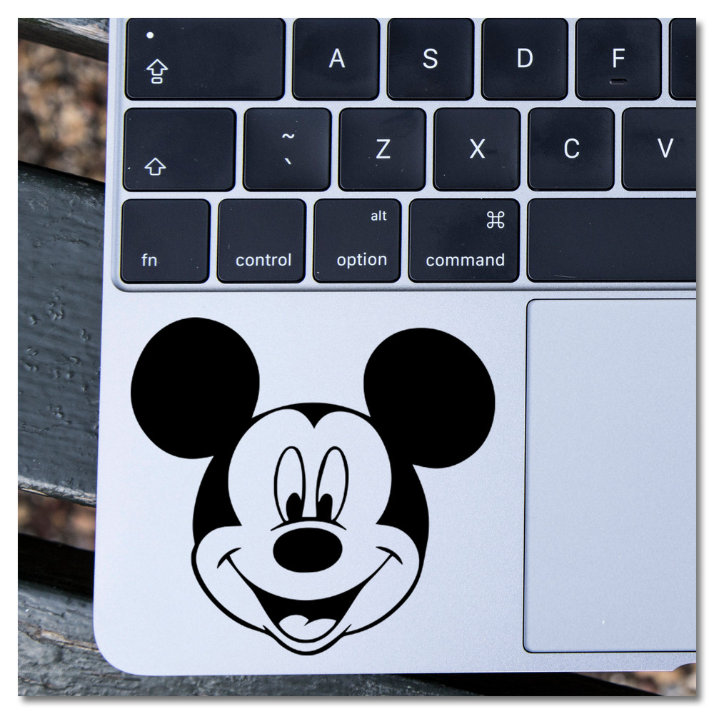 6" Classic Mickey Mouse Face Disney Vinyl Decal Sticker