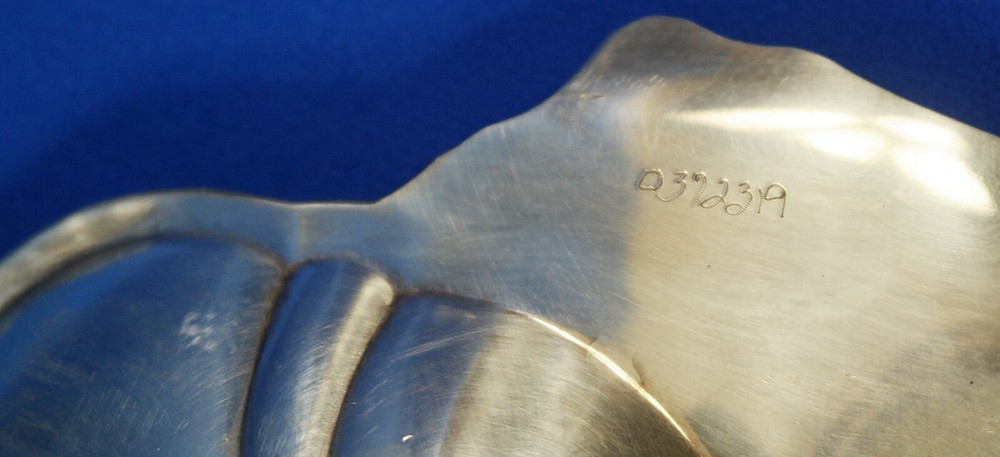 Reed & Barton Silverplate Shell Shaped Footed Bowl 11"