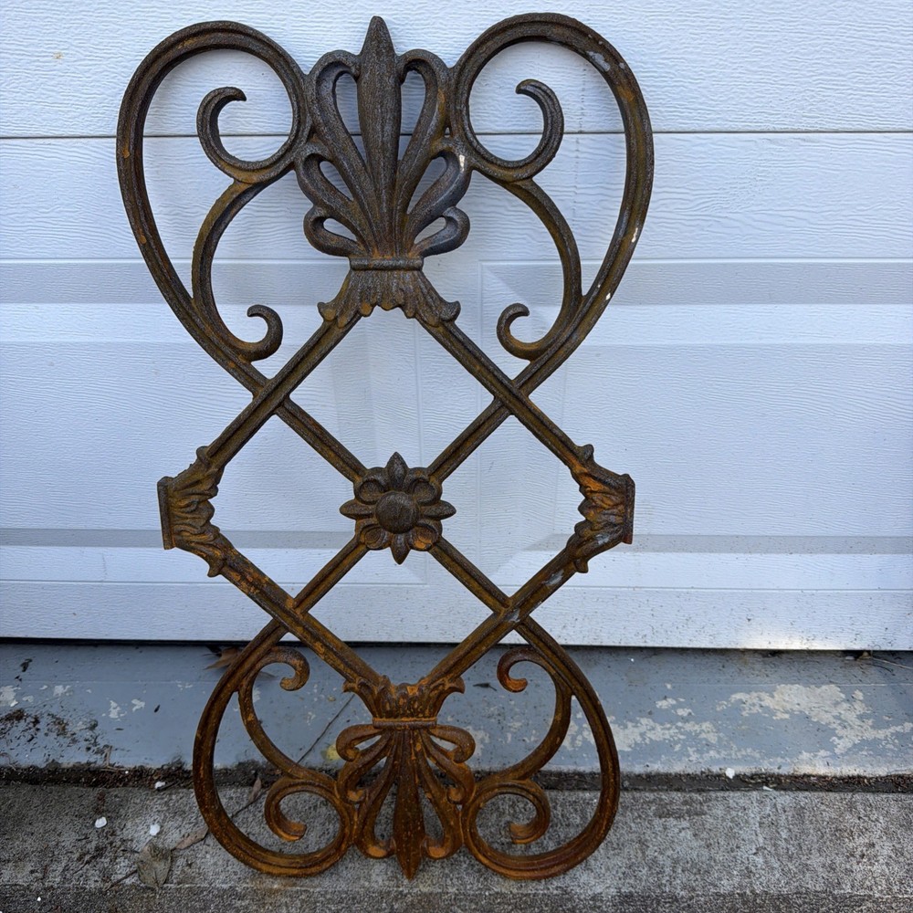 Cast Iron Wall Decor Garden Decor