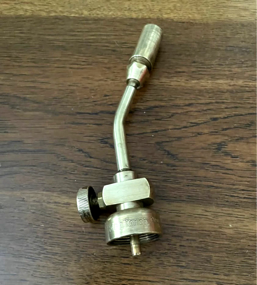 Mag-Torch Classic Brass Adjustable Propane Pencil Flame #2418