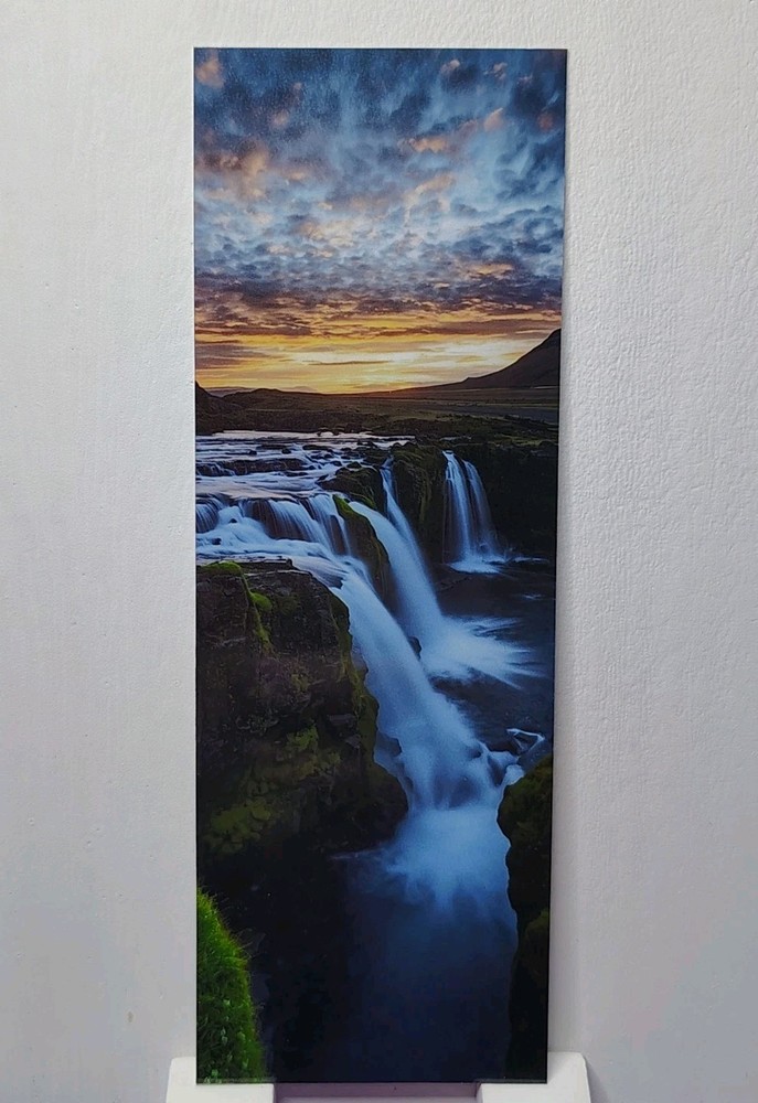 Endless Descent | Sunset | Waterfall Bookmark