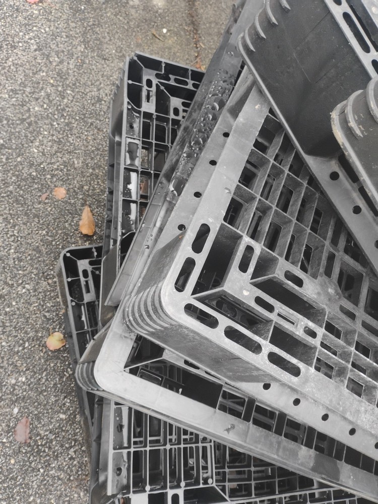 Plastic 40x48 Pallet, Black