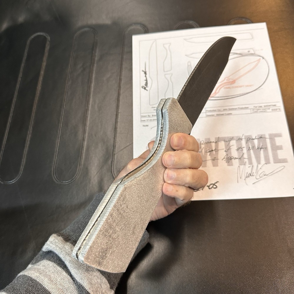 AUTHENTIC Preproduction - Sample Design “Kill Knife” for DEXTER Showtime Series