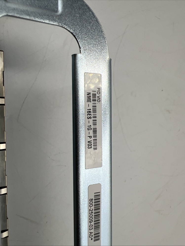 Cisco NME-16ES-1G-P EtherSwitch Service Module Managed L3 Switch 16 Ethernet