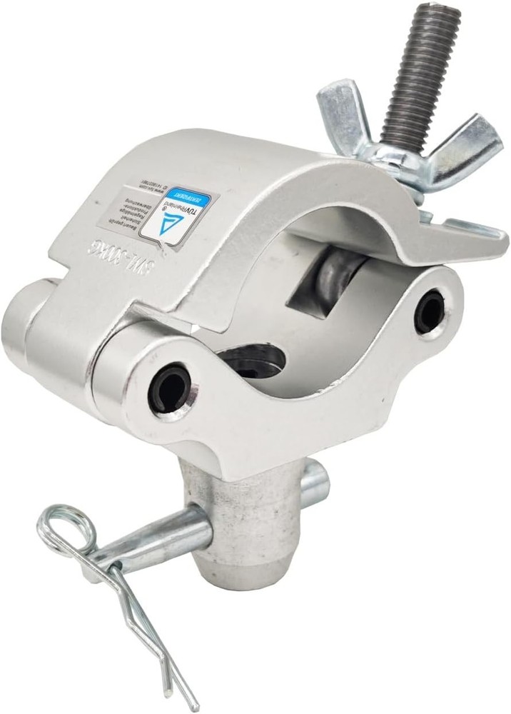 Secure 2" Wrap-Around Coupler for Stage Lighting - 660 lbs Capacity, Heavy Duty