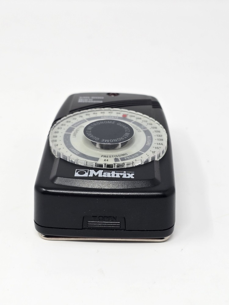 Matrix MR-500 Quartz Metronome LED, Headphone Jack Work, Speaker doesn't READ