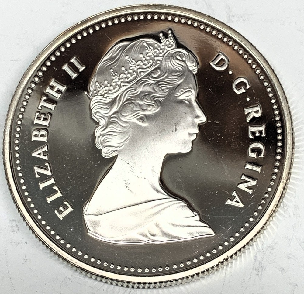 # C7302 CANADA COIN, ONE DOLLAR 1984 UNC.