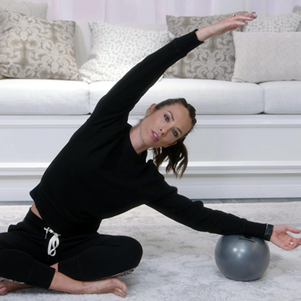 Core Ball for Core Strengthening, 8" Small Exercise Ball, Lightweight, Durable,