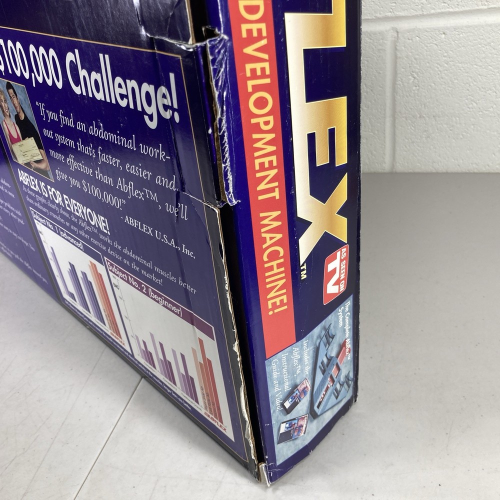 1990s ABFlex Rapid Abdominal workout Development Machine AB Flex As Seen on TV