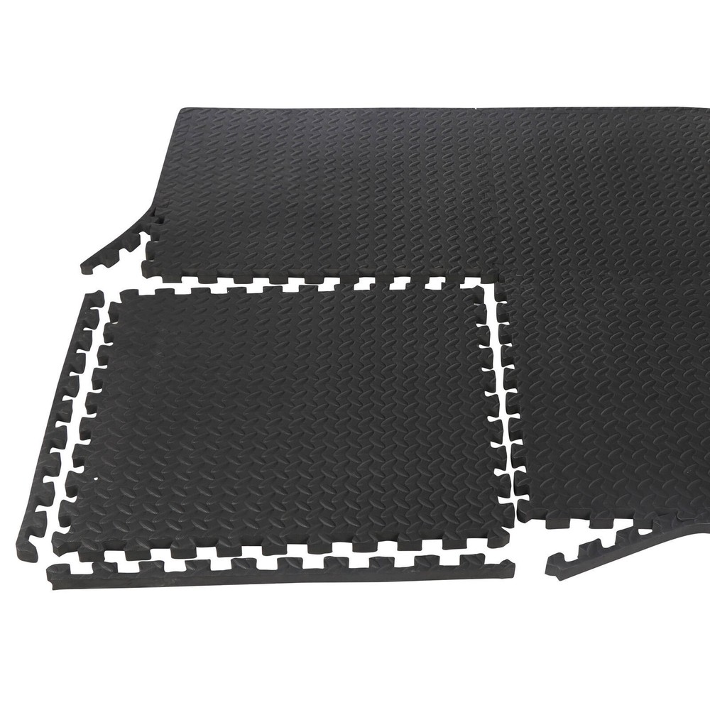 48pcs Puzzle Exercise Mat with EVA Foam Interlocking Tiles for Exercise Gym