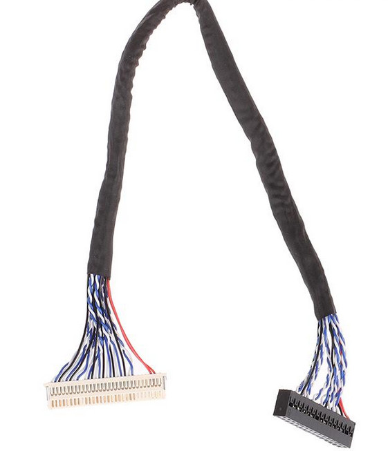 LVD LCD Display Cable 10 Pin Connector
