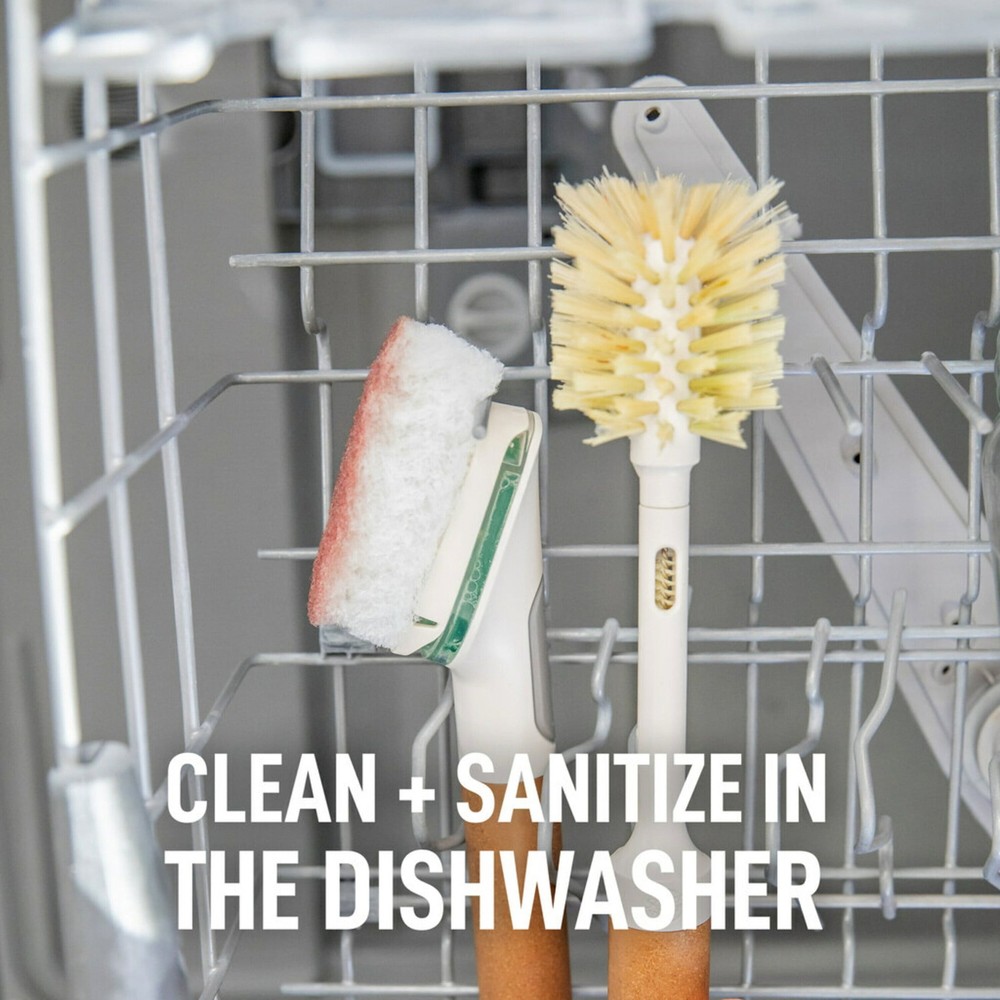 Greener Clean Non-Scratch Soap Control Dishwand with 3 Refills
