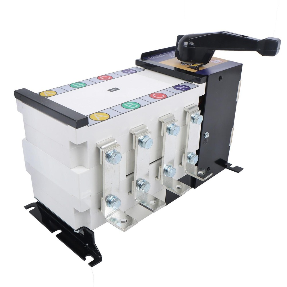 ATS 400A 4P 110/220V Grid to AC Generator Industrial Automatic Transfer Switch