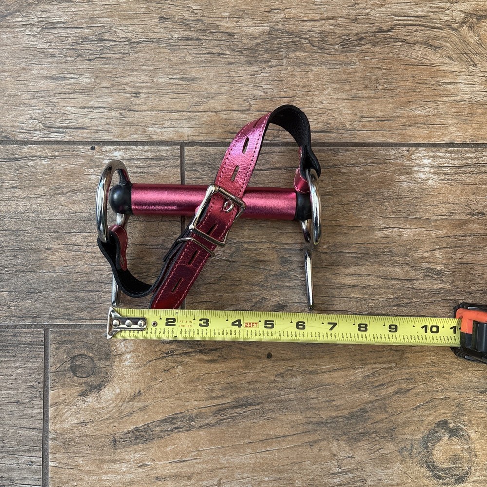Leather Covered Pony Bit Gag Is Unused.